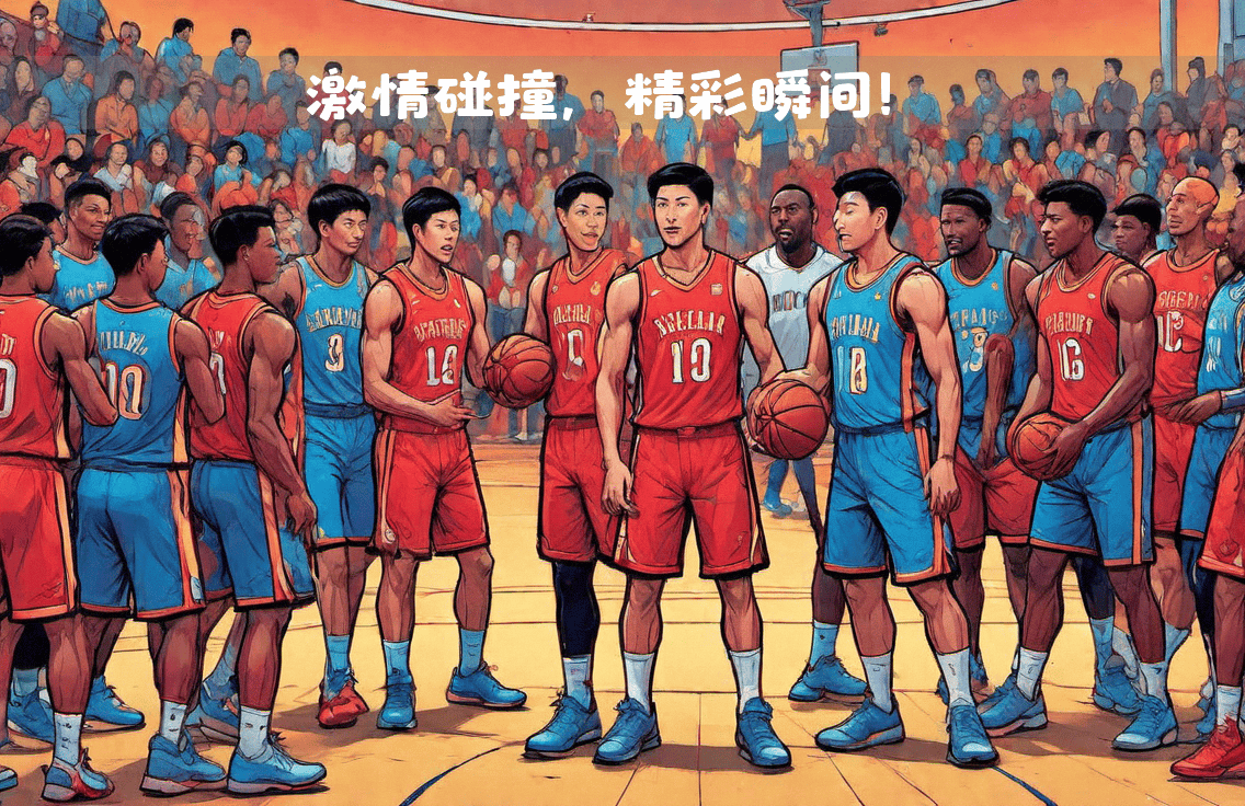 篮球场上球员之间的对抗高潮迭起