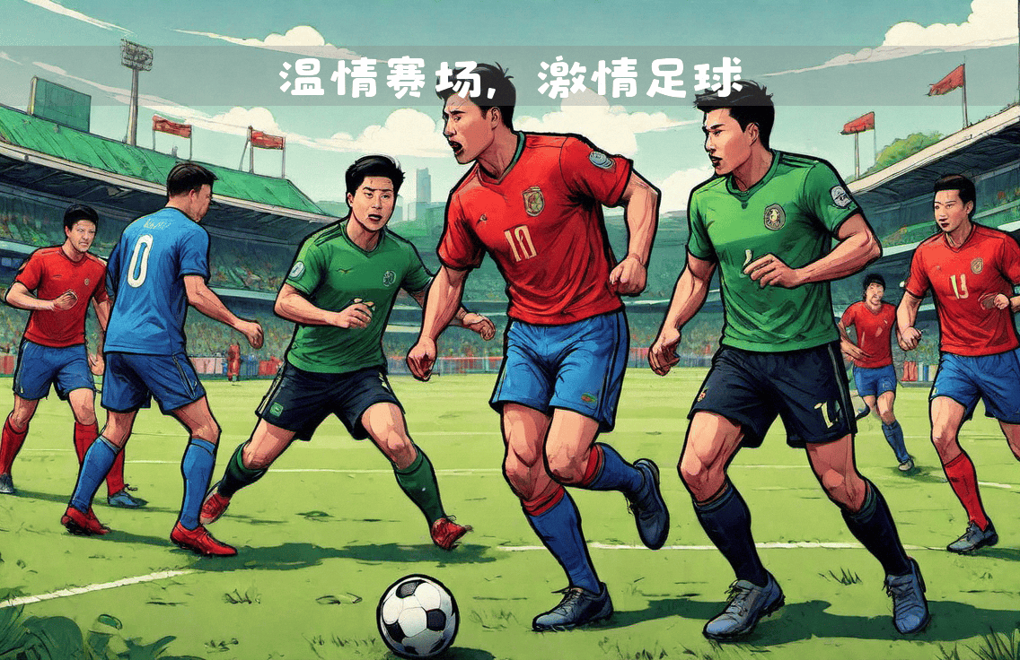 足球场上有声有色，比赛轮番上演的简单介绍